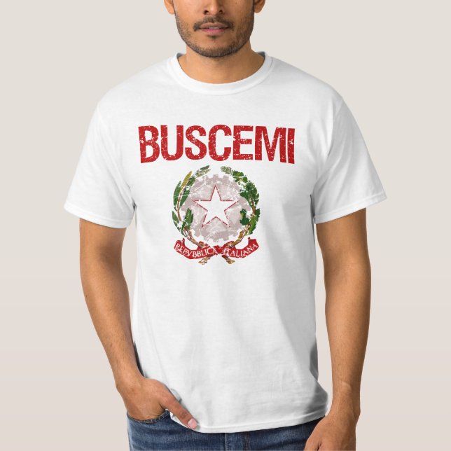 Buscemi Italian Surname T-Shirt (Front)