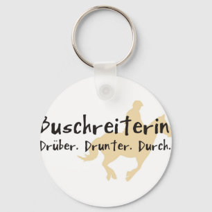 Buschreiterin Key Ring
