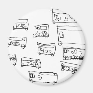 Buses Magnet