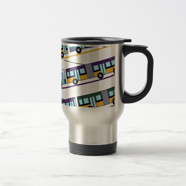 Buses of Metro Travel Mug (Right)