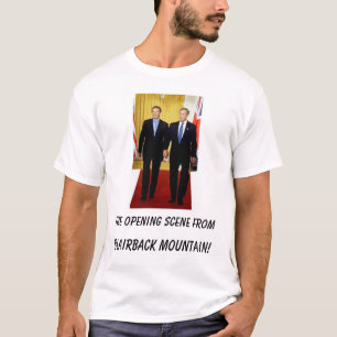 bush-blair-hands, The opening scene from, Blair... T-Shirt