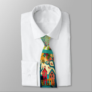 Bush Color Necktie Real Estate Contractor Business