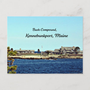 Bush Compound, Kennebunkport, Maine Postcard