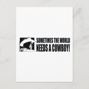 BUSH-Cowboy-Hat-White Postcard