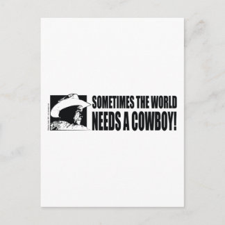 BUSH-Cowboy-Hat-White Postcard