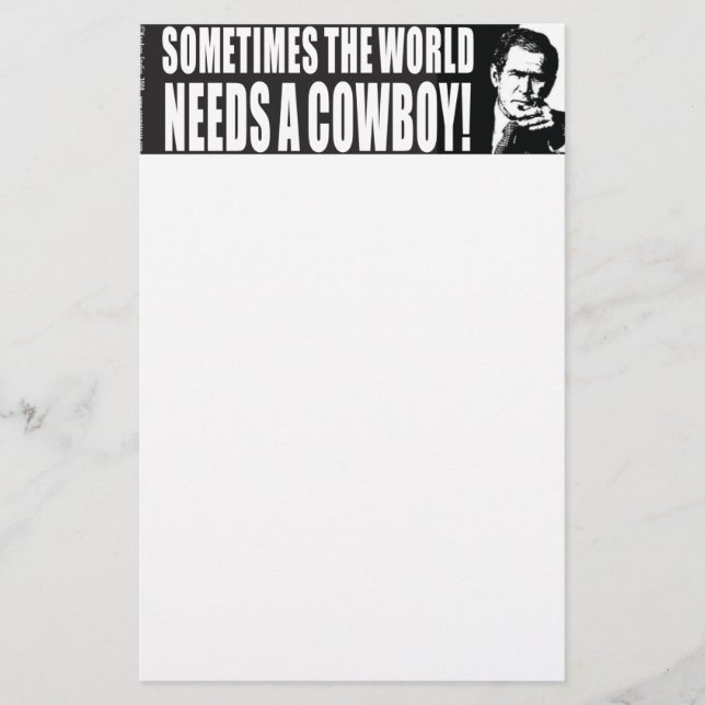 Bush Cowboy Stationery (Front)