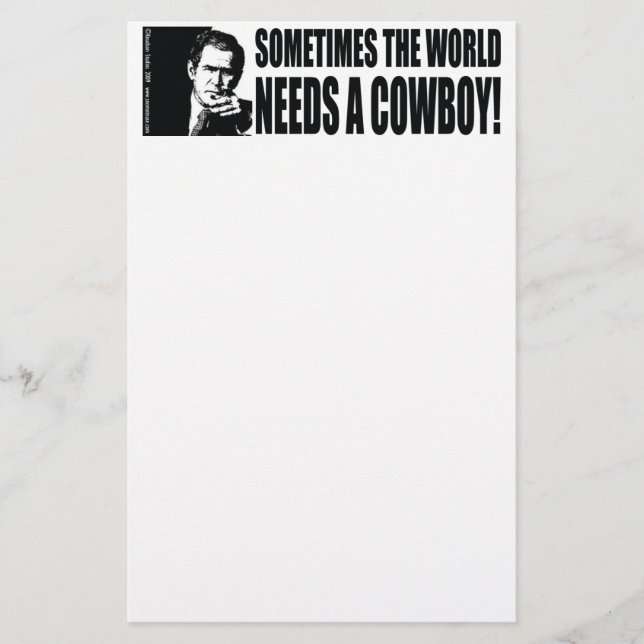 Bush Cowboy Stationery (Front)