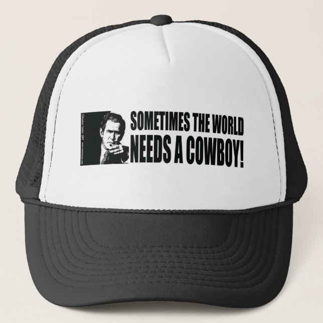 Bush Cowboy Trucker Hat (Front)