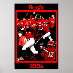 Bush Freshman Baseball Poster