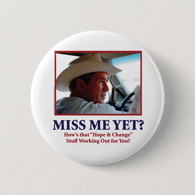 BUSH-HAT 6 CM ROUND BADGE (Front)