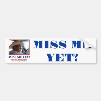 BUSH-HAT BUMPER STICKER