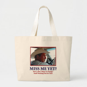 BUSH-HAT LARGE TOTE BAG