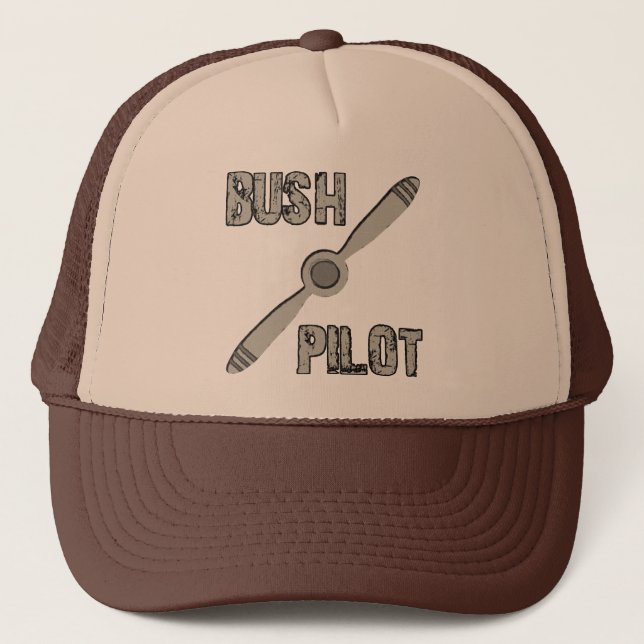 Bush Pilot Trucker Hat (Front)