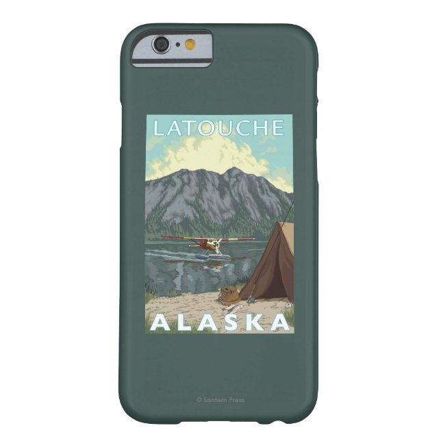 Bush Plane & Fishing - Latouche, Alaska Case-Mate iPhone Case (Back)