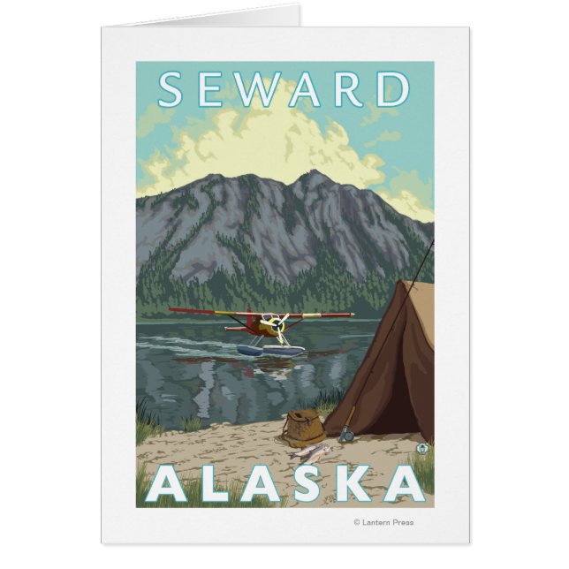 Bush Plane & Fishing - Seward, Alaska (Front)
