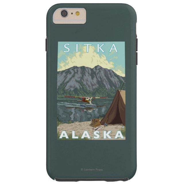Bush Plane & Fishing - Sitka, Alaska Case-Mate iPhone Case (Back)