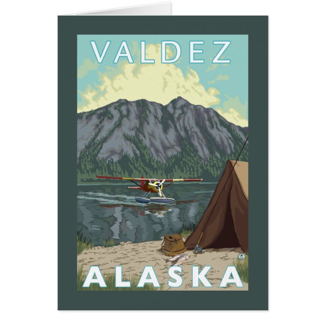 Bush Plane & Fishing - Valdez, Alaska (Front)