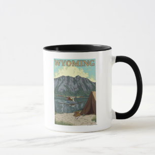 Bush Plane & Fishing - Wyoming Mug