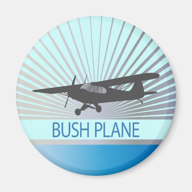 Bush Plane Magnet (Front)