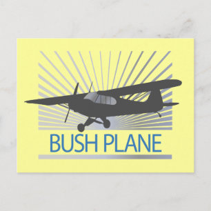 Bush Plane Postcard