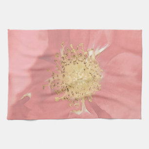 Bush Roses Mono Tea Towel