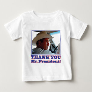 Bush-Thank-You Baby T-Shirt