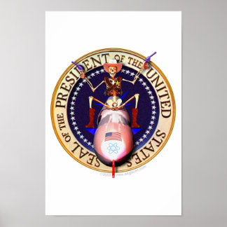 bush - the last cowboy poster