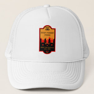 Bush Wildfire Prevention Trucker Hat