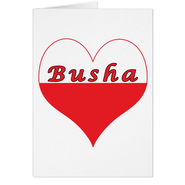 Busha Polish Heart (Front)
