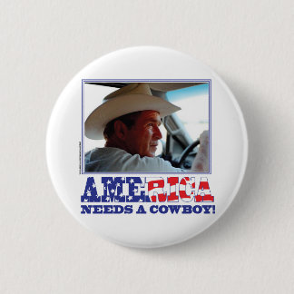 BushAMERICA 6 Cm Round Badge