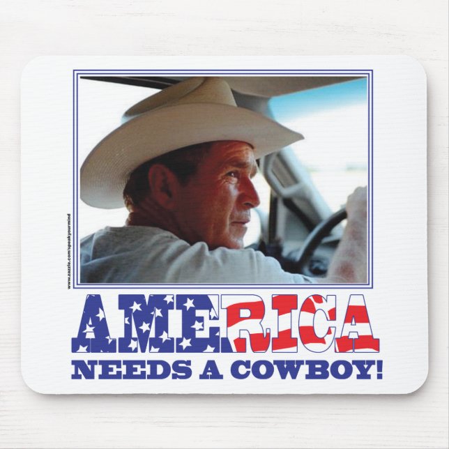 BushAMERICA Mouse Mat (Front)