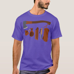 Bushcraft Kit Survival Prepping Camping 4 T-Shirt