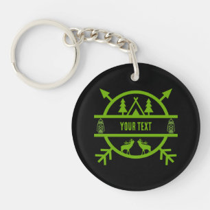 Bushcraft Nature Survivalists Key Ring