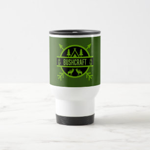 Bushcraft Nature Survivalists Travel Mug