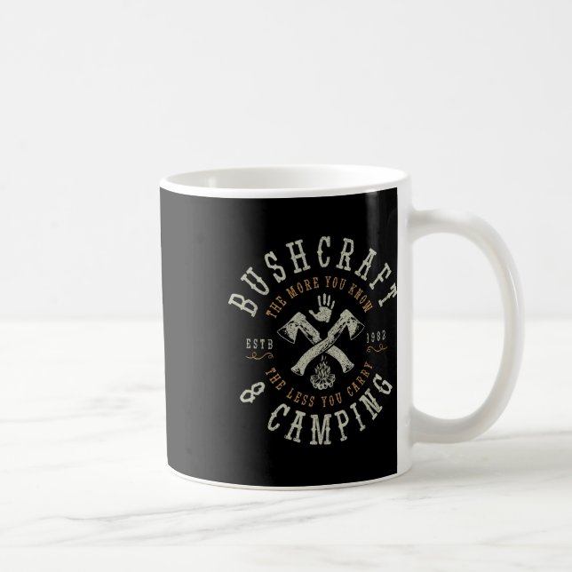 Bushcraft Outdoor Survival Camper Bushcrafter Camp Coffee Mug (Right)