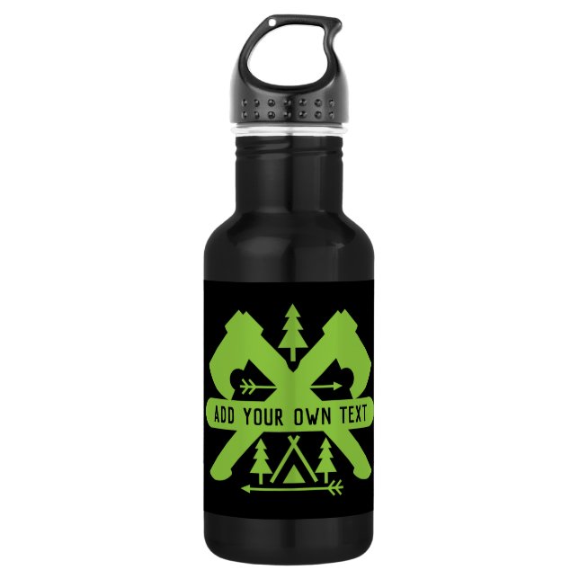 Bushcraft Outdoor Survivalist 532 Ml Water Bottle (Front)