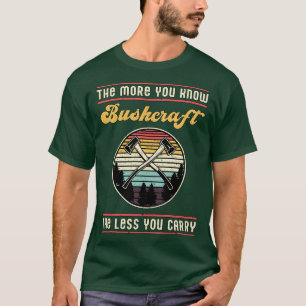 Bushcraft Retro Adventure Survival Outdoor T-Shirt