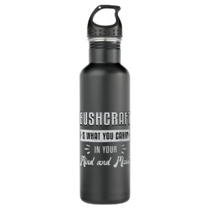 Bushcraft Survival Bushcrafter Survivor Funny Gift 710 Ml Water Bottle