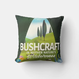 Bushcraft 'Visit Mother nature's' wilderness Cushion