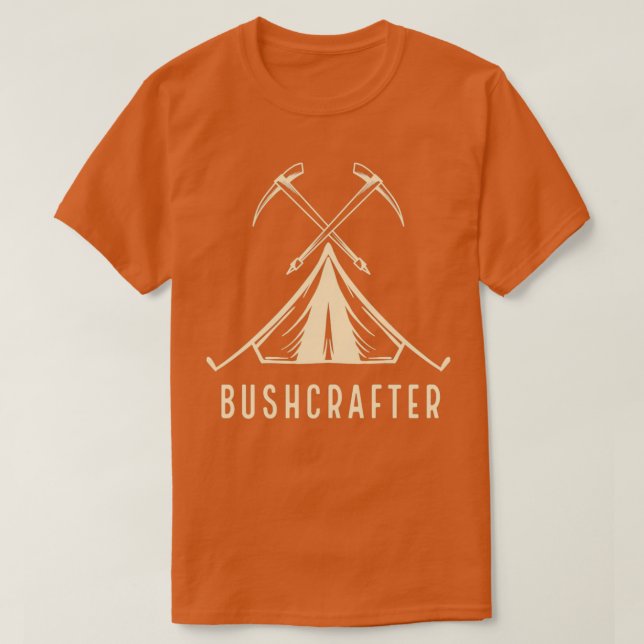 Bushcrafter Classic TShirt (Design Front)