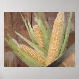 Bushel of corn poster