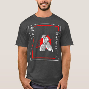Bushido Code Samurai Calligraphy Japanese Vintage  T-Shirt