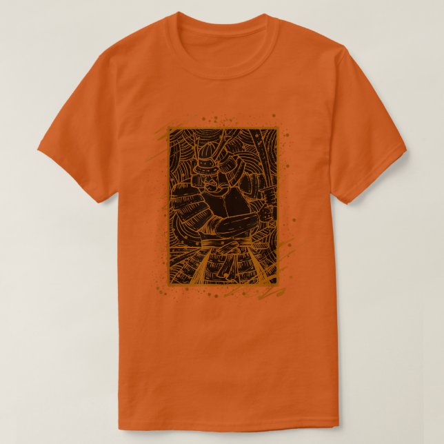 Bushido Code Samurai Japan T-Shirt (Design Front)