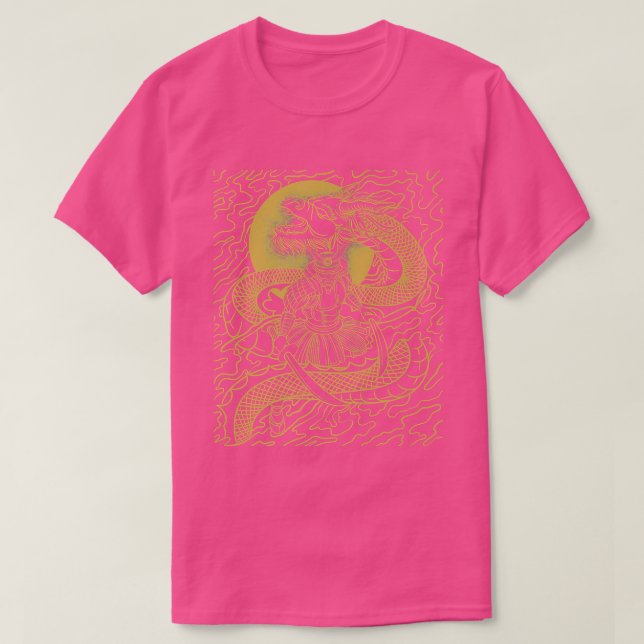 Bushido Code Samurai Japan  T-Shirt (Design Front)