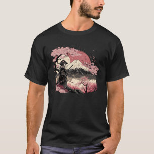 Bushido Retro Japan Samurai Vintage Swords Warrior T-Shirt