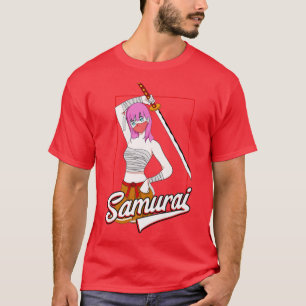 Bushido Ronin Japanese Samurai Girl (2) T-Shirt