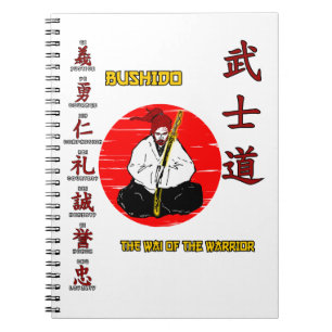 Bushido Spiral Notebook