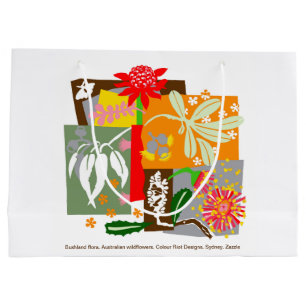 BUSHLAND FLORA - Australia Native flora Large Gift Bag