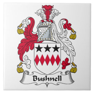 Bushnell Family Crest Tile