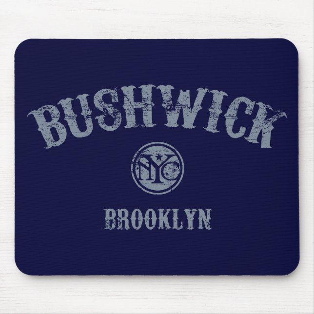 Bushwick Mouse Mat (Front)